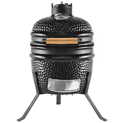 Couleur noire 32cm résistance mise le feu par degré élevé de gril de Kamado de 13 pouces
