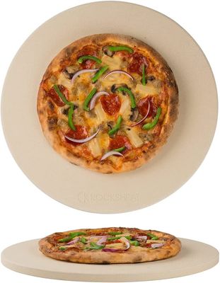 Accessoires de gril Kamado de forme ronde 8'' 10'' 12'' 13'' 15'' pierre à pizza de cuisson