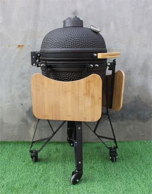Couleur noir mat 50cm 20 pouces Kamado Grill charbon de bois extérieur