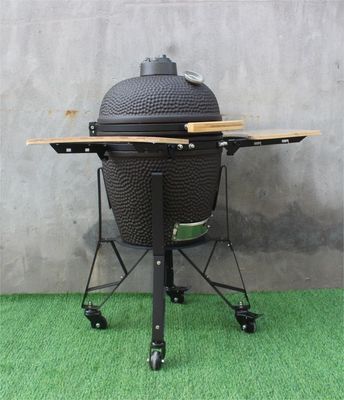Gril à charbon en céramique de 20 pouces couleur noir mat 51cm extérieur