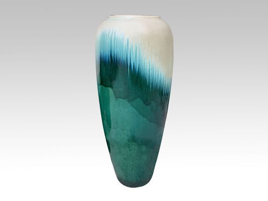 35 pouces - haut extérieur en céramique de pot de vase grand mis le feu pour N11 extérieur - 35&quot;