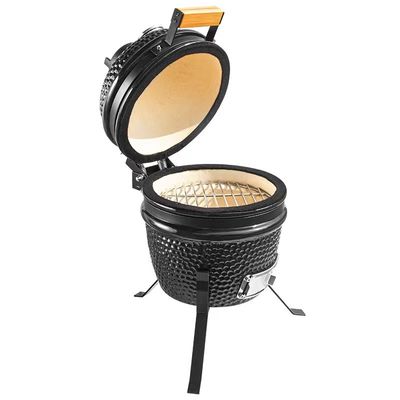 Couleur noire 32cm résistance mise le feu par degré élevé de gril de Kamado de 13 pouces