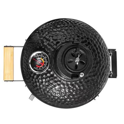 Couleur noire 32cm résistance mise le feu par degré élevé de gril de Kamado de 13 pouces