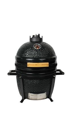 Charbon de bois extérieur 16 pouces Kamado Grill céramique couleur noire 40cm