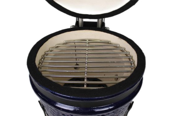 Céramique 13 pouces Kamado Grill Outdoor Charcoal Navy Color 32cm