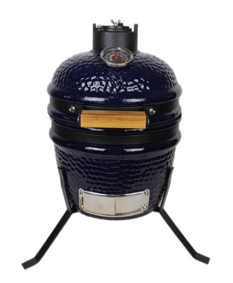 Céramique 13 pouces Kamado Grill Outdoor Charcoal Navy Color 32cm