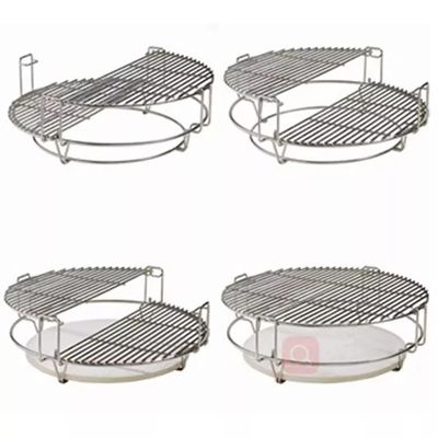 Accessoires de gril Kamado en acier inoxydable Divide and Conquer BBQ