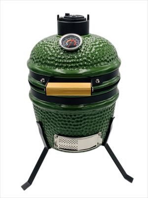 13 pouces 32cm en céramique Kamado Grill couleur verte extérieure