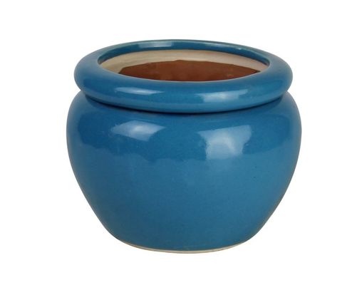 Pots d'intérieur en céramique de 6 pouces Pot d'arrosage automatique en céramique