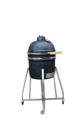 Couleur noire 39cm 15 pouces Kamado Grill en acier inoxydable