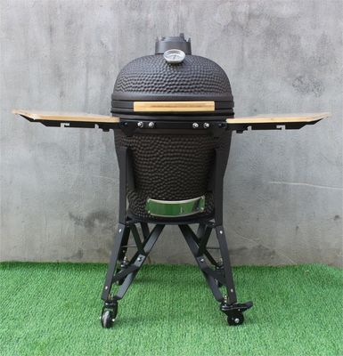 Cuisinière à charbon en céramique couleur noir mat 51cm Kamado 20 pouces