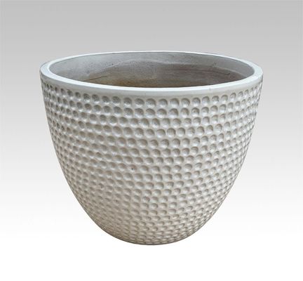 2&quot; haut mis le feu a glacé les pots en céramique pour dehors 16&quot; 20&quot; 24&quot; 61 X 48